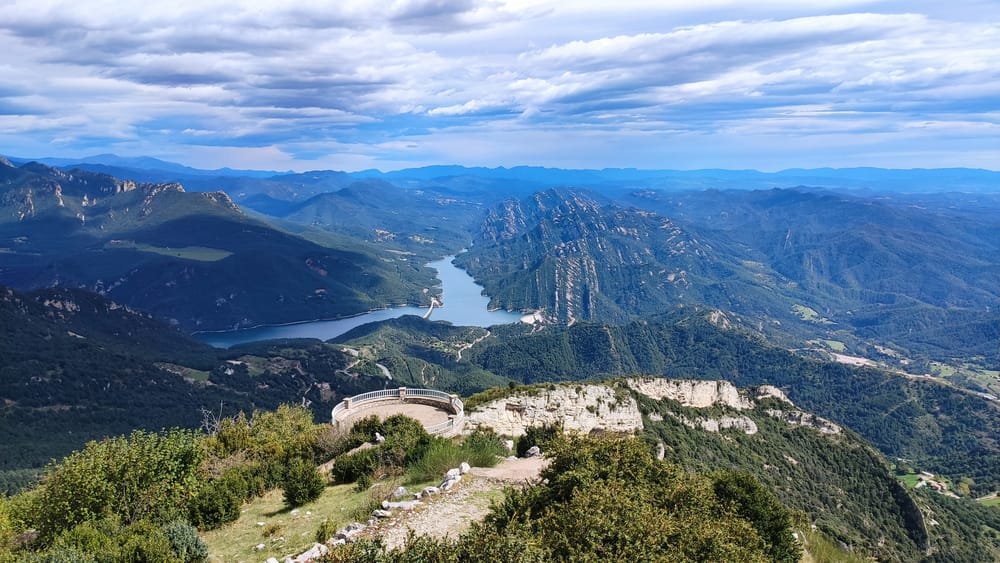 Vistas desde el balcón de la Figuerassa